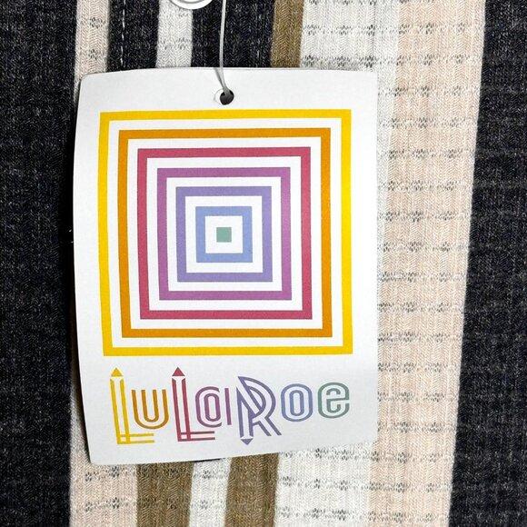 LuLaRoe Xanthe Striped Romper - M - NWT - Picture 9 of 11